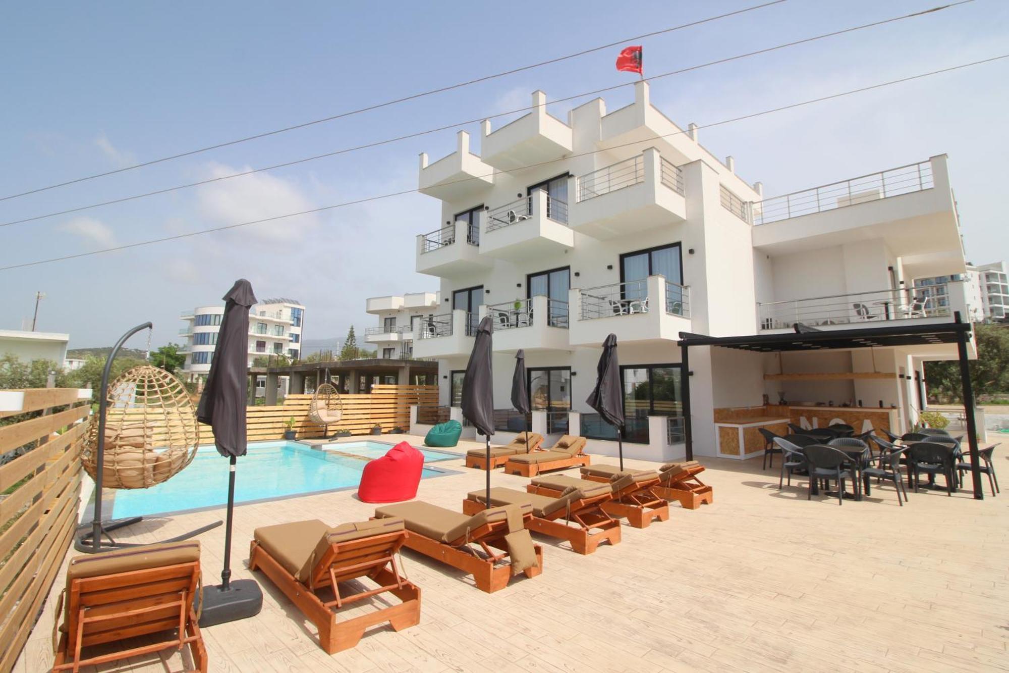 Noa Boutique Hotel Ksamil Phòng bức ảnh