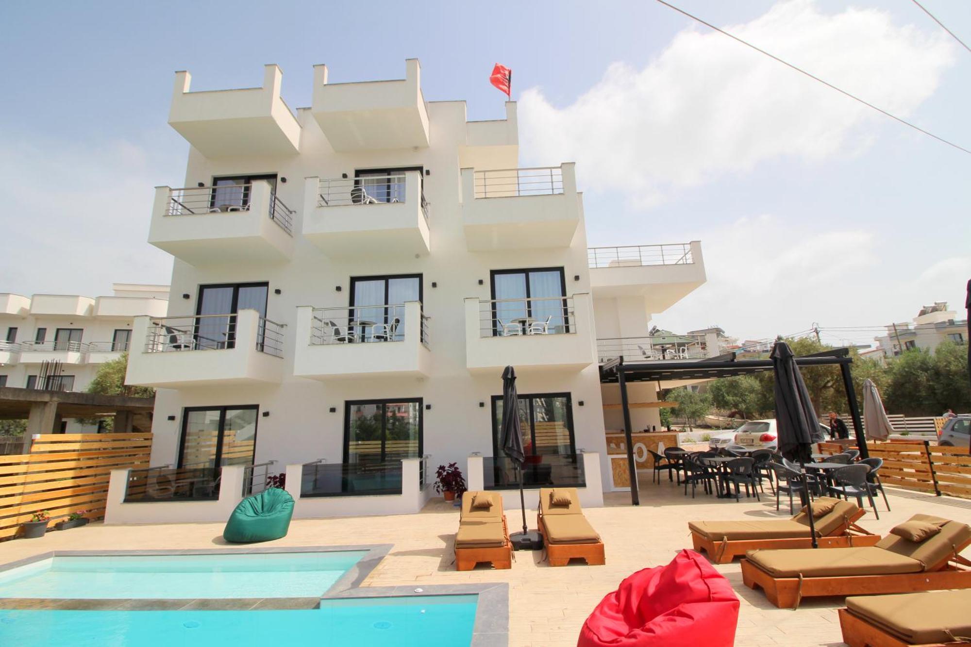 Noa Boutique Hotel Ksamil Phòng bức ảnh